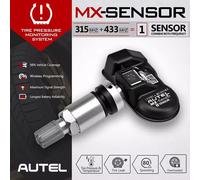 AUTEL MX Sensor 433 315 TPMS Mx-Sensor Scan Outil de réparation de pneus Accessoire automobile Testeur et programmeur de surveillance de la pression des pneus