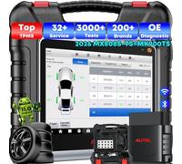 Autel MX808S-TS Valise Diagnostic Auto: Outil TPMS Voiture, 3K+ Tests Actif | 2026 Niveau Programme TPMS Égal de MK808S-TS MK900TS, Mise à Niveau de MK808BT PRO MK808S MX808S, 28+ Services, OS11