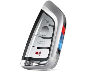 Autel Porte-clés universel pour BMW, MaxiIM IKEY IKEYBW004AL, clé intelligente de rechange de qualité OE, clé vierge de véhicule, fonctionne avec KM100