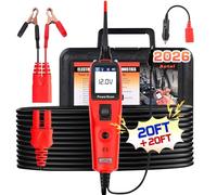 Autel PowerScan PS100 Testeur Circuits Auto, Cordon 6M pour 99% Véhicules | 2026 Outil Test Circuits Électriques, Détecteur Courts Circuits Disjoncteurs 12-24V, Résistance Courant AC/DC