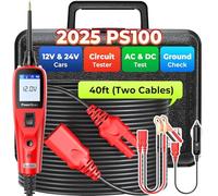 Autel PowerScan PS100 Testeur de circuit automobile,12 V-24 V,LCD
