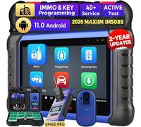 Autel Programmeur Clé MaxiIM IM508S PRO avec XP400 PRO, 2025 Identique à IM608 PRO 2/IM608S II, Amélioré IM508, Valise Diagnostic Auto Bidirectionnel, Modes Intelligent&Expert, 3000+ Test, 40+ Service
