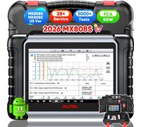 Autel Scanner MaxiCheck MX808S US Ver du MaxiCOM MK808S MK808Z - Outil de diagnostic bidirectionnel complet comme MK900 MX900 MK900BT MK808BT PRO 3K+ avec test actif 28+ services, diagnostic de tous M
