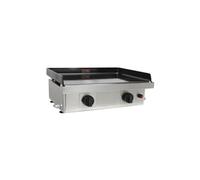 Simogas Plancha à gaz AUTENTICA-F EPM-75.11 3000 cm² inox 2 brûleurs 6,6 kW