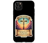Auteur chrétien écrivain écrit est Mon ministère Jésus-Christ Coque pour iPhone 11 Pro Max