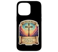 Auteur chrétien écrivain écrit est Mon ministère Jésus-Christ Coque pour iPhone 14 Pro Max