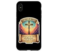 Auteur chrétien écrivain écrit est Mon ministère Jésus-Christ Coque pour iPhone XS Max