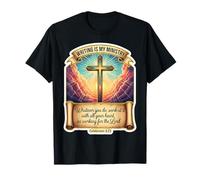 Auteur chrétien écrivain écrit est Mon ministère Jésus-Christ T-Shirt