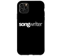 Auteur-compositeur Minimaliste Typographie Parolier Compositeur de Musique Coque pour iPhone 11 Pro Max