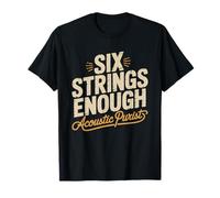 Auteur Compositeur Six Cordes Musicien Folk Joueur T-Shirt