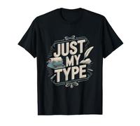 Auteur de Machine à écrire Vintage T-Shirt Graphique avec Valeur