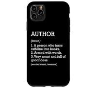 Auteur Définition du Poste Personnalisé Drôle Auteur Coque pour iPhone 11 Pro Max