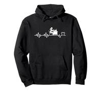Auteur Heartbeat Women Funny Writer Sweat à Capuche