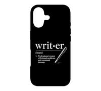 Auteur Humour Créateur de problèmes fictifs Romance Mystery Coque pour iPhone 17