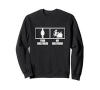 Auteur Votre petite amie Ma copine Petit ami Scénariste drôle Sweatshirt