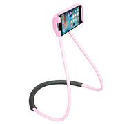AUTFIT Universel Support Téléphone Autour Cou pour iPads Smartphones (Rose)