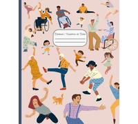 Authentic Joy | Express Yourself Through Dancing | Casual Dance Notebook / Cuaderno de Notas: Perfect Gift Idea for Dance / Groove Lovers | Lined Journal or Organizer