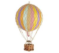 Authentic Models - Ballon décoratif - Ballon à air chaud - Modèle de ballon - Travels Light - Arc-en-ciel pastel - Ø 8 cm