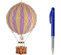 Authentic Models - Montgolfière Violet, 8.3 cm, Unisex - Enfants et Adultes, Fête Générale, Historique, Artisanal