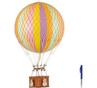 Authentic Models Ballon Royal Aero, Rainbow Pastel Hot Air Ballon L