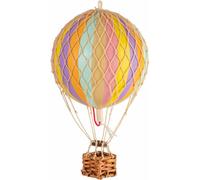 Authentic Models Décoration à suspendre Floating in the Skies Rainbow Pastel, ballon, rotin, papier, plastique PP, AP160F