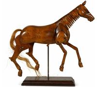 Authentic Models Dekofigur Artist Horse, posierbare Pferdefigur, Dekoration, Pferd, Holz / Messing, MG003F