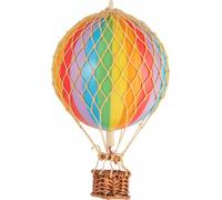 Authentic Models Hängedekoration Floating in the Skies Rainbow, Ballon, Rattan, Papier, PP-Kunststoff, AP160E