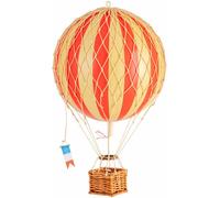 Authentic Models Montgolfière Diamètre 18 Rouge - Jouet Modèle de Montgolfière - Panier en Rotin - Enfant, Kid