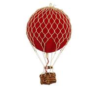 Authentic Models Montgolfière Flottant le ciel : décoration exquise de montgolfière, méticuleusement conçue pour une élégance intemporelle - Velours rouge