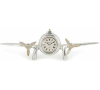 Authentic Models Tischuhr Art Deco Flight Clock, Schreibtischdeko, Aluminium, AP104