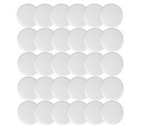 Authentic Monotub Filters, 30 Piece Pads, Reusable Breathable Patches Adhesive Synthetic Air Exchange Design, for Fruiting Cultivation Indoor Outdoor Lab Tent Chamber Mushroom Growing Use 2.95x0.08in