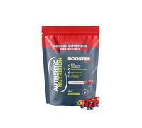Authentic Nutrition - Boisson isotonique pour les efforts longs - 34g de glucides par portion - Très digeste - Utilisée par les pros - Fabrication 100% française - Arôme fruits rouges - Format 500g
