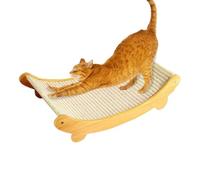Authentic Sisal Scratchers, Cozy Pet Bed, 15.35x12.6in Reusable Scratching Ramp, Cat Scratcher Ramps Reusable, Sturdy Construction for Small to Medium Size, Indoor Kitten Play