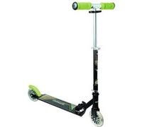 Authentic Sports 102 Trottinette en aluminium -noir / vert - avec les roues lumineux