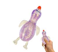 Authentic Squeeze Toys, Duck Shape Soft Squishy, Slow Rebound Elastic Toy, Realistic Stress Relief Fidget, Tough Cute Fun Sensory Tool for Stocking Stuffers Christmas Adults Party Travel