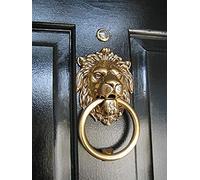 Authentic Vintage Brass Lion Door & Gate Knocker Handle Pull Door Accessories Home Decor
