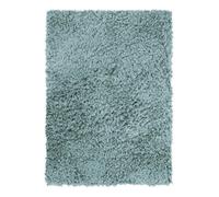 AUTHENTIK - Tapis tout doux fausse fourrure 197 x 290 cm Bleu Clair