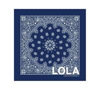 Authentique Bandana personnalisé - 34 Coloris Au Choix Made In USA (Bleu marine)