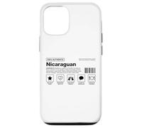 Authentique étiquette d'identité de fierté nicaraguayenne Coque pour iPhone 12/12 Pro