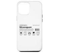 Authentique étiquette d'identité de fierté nicaraguayenne Coque pour iPhone 12 Pro Max