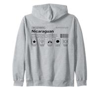 Authentique étiquette d'identité de fierté nicaraguayenne Sweat à Capuche