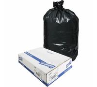 Authentique Joe Gjo01534 Heavy Duty basse densité résistant aux Crevaisons Sac poubelle, capacité de 45 Gallon, 116,8 cm de long x 99,1 cm de large x 1,50 mm d'épaisseur, Noir (boîte de 50)