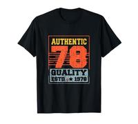 Authentique Look rétro Classique 1978 46 Ans T-Shirt