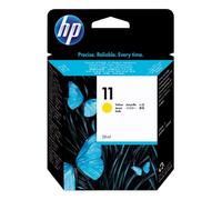 AUTHENTIQUE & ORIGINAL CARTOUCHE HP 11 JAUNE - 28ML - HP C4838A
