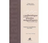Authentique parmi les paroles - TAQI ADDIN AHMAD IBN TAYMIYYA - Albouraq - broché - Livre