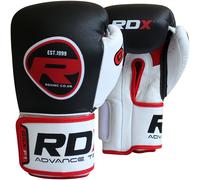 RDX Ceinture de musculation WBS-4RB-M 4 pouces cuir rembourrée Doré/Noir/Blanc