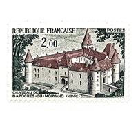 Authentique Timbre Neuf de Collection de France de 1972. N° 1726. Chateau de Bazoches du Morvand