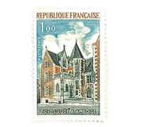Authentique Timbre Neuf de Collection de France de 1973. N° 1759. Clos Lucé à Amboise