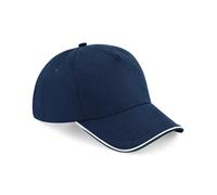 Authentique Tube 5 Casquette Panneau Contraste Deux Ton Beechfield de Baseball