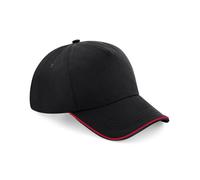 Authentique Tube 5 Casquette Panneau Contraste Deux Ton Beechfield de Baseball